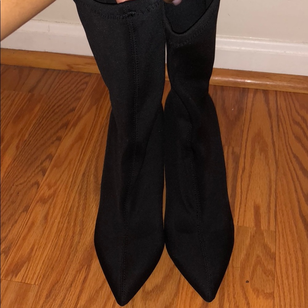 Black booties